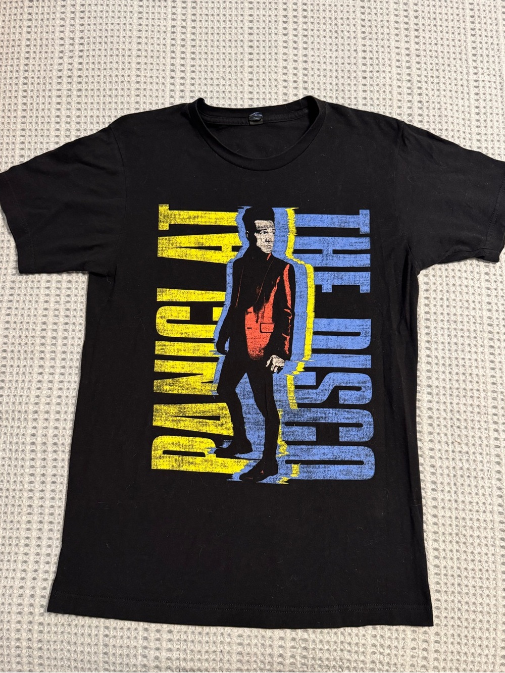 Panic! At The Disco Black Graphic Band Tee Tultex